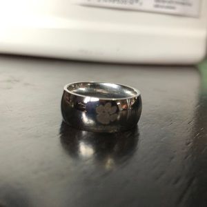 ❤️2/$15 Clemson Silver Ring